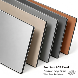 Panneau composite en aluminium (ACP) et ACM en PVDF de 4 mm, le plus populaire, écologique, ignifuge, pour revêtement mural extérieur moderne des hôpitaux - Product Image 2
