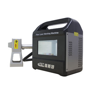 Foster tragbare Handheld 20w 30w Mini Faser Laser beschriftung maschine Gravier maschine für Metall Aluminium - Product Image 3