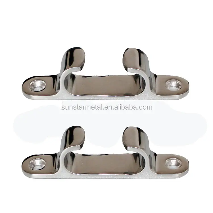 In acciaio inox 316 accessori hardware marine ormeggio dritto di prua cuneo tacchetto