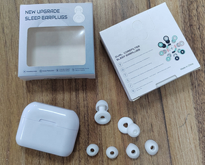 Protección auditiva de seguridad ajustable de <span class=keywords><strong>Amazon</strong></span> <span class=keywords><strong>Tapones</strong></span> para los oídos de silicona a prueba de sonido con estuche de plástico - Product Image 3