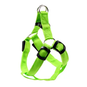 Dog Harness No Pull LED Dog Harness Lighted Dog Vest Harness