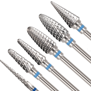 Broca de Carburo de Tungsteno 5 en 1 con Punta Cónica de 3/32" para Limpiar Cutículas y Realizar Cortes Cruzados, para Uso en Salón, Hogar y Estudio de Arte de Uñas - Product Image 2
