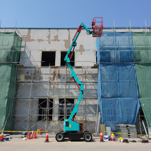 Nacelle élévatrice télescopique 16m 20m, plateforme de travail en hauteur, nacelle électrique remorquable pour l'élagage des arbres - Product Image 6