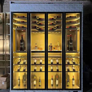 Vitrine Réfrigérée de Luxe Personnalisable pour Vins et Boissons - Cave à Vin Moderne pour Expositions en Magasin - Product Image 2