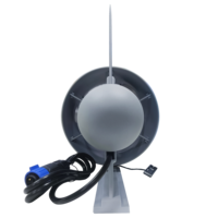 Hélice de planche à aubes réglable à 3 vitesses de poussée de 10kg avec aileron de surf électrique de batterie de grande capacité pour surfer les moteurs à courant continu 500W