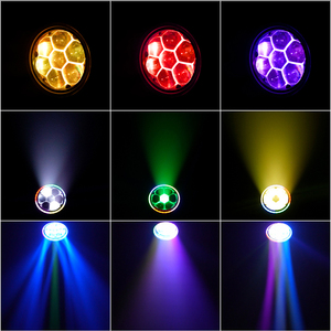 SHEHDS IP66 7×40W RGBLAC LED Bee Eye Stage Wash Light DMX512 Zoom Moving Head DJ Light for Outdoor Wedding - Product Image 4