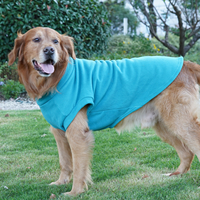 Gilet en polaire uni pour animaux de compagnie, chien et chat, pull chaud d'hiver, vêtements pour chien, populaire, simple, XXL, service OEM/ODM, personnalisable