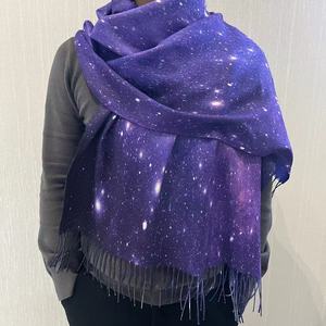 High Quality Custom Ladies Woven Pashmina Stole Long Style Cashmere Scarves Wholesale Bulk Winter Printed Blendscarves <strong>Shawls</strong> - Product Image 2