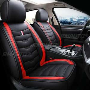 Housse de siège avant universelle pour voiture, en cuir PU respirant, ensemble de coussinets de protection pour sièges de voiture, accessoires de voiture - Product Image 1