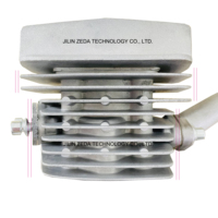 Motor de bicicleta ZEDA-100 MAX de 2 tiempos, diámetro de 50 mm, bicicleta motorizada Zeda, bicicleta de 80 cc, 100 cc, kit de bicimotor de gasolina