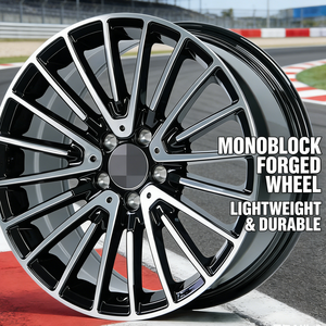 Jantes en alliage forgées monobloc personnalisables avec logo et couleur, faible MOQ, pour voitures de sport et de course, 15-26 pouces, pour tuning et modification - Product Image 3