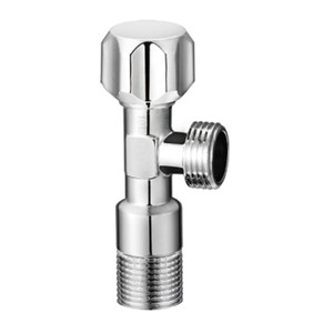 Robinet d'angle en laiton chromé forgé DOZ 10 bars, filetage femelle/mâle 1/2 pouce pour machines à laver, usage domestique facile - Product Image 5
