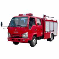 Truk Pemadam Kebakaran Tangki Air Uzu 3360 Wheelbase 2000L 4*2 Baru Dijual