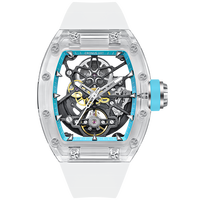 Montres de sport de luxe légères pour hommes Montres mécaniques automatiques ultra-légères Montres pour hommes tendance d'affair