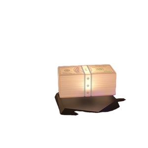 Ornement lumineux à technologie de pointe, thème <span class=keywords><strong>Grand</strong></span> Theft <span class=keywords><strong>Auto</strong></span> Vice City, avec motif 'Money Comes and Goes' et Dollar US Maglev, pour créer une ambiance de jeu. - Product Image 1