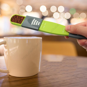 Venta al por mayor WDD536 Herramientas de medición para repostería, cocina y café, cucharas medidoras de cocina 8 en 1, cucharas ajustables para alimentos - Product Image 5