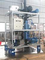 Fabricante de hielo industrial de tubo de 10 toneladas 110V 1000kg Capacidad de almacenamiento de hielo Características Motor de bomba Bristol para fábricas Supermercados