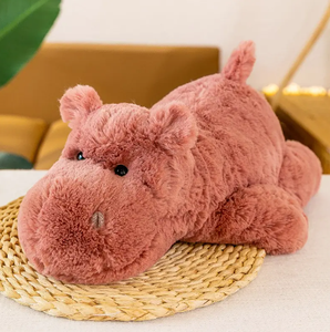 Morbido cuscino ippopotamo peluche peluche simpatico peluche rosa regalo per <span class=keywords><strong>ragazze</strong></span> - Product Image 5