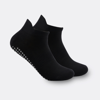 Chaussettes basses pour femmes 6 couleurs à la mode Dot Glue Design tissu éponge avec talon Tab Sports Chaussettes de sol respirantes