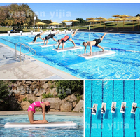 Planche de yoga aquatique gonflable sur mesure de 10 mm, plateforme aquatique, planche à pagaie pour le yoga sur planche à pagaie