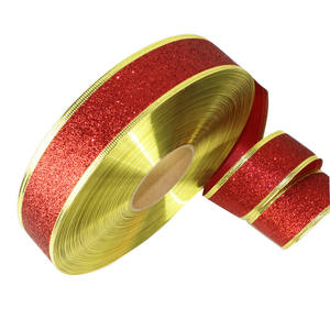 Rouleau <span class=keywords><strong>de</strong></span> <span class=keywords><strong>ruban</strong></span> à paillettes 100 Yard x 5CM pour décoration d'arbre <span class=keywords><strong>de</strong></span> noël, cadeau <span class=keywords><strong>de</strong></span> noël, vente en gros - Product Image 4