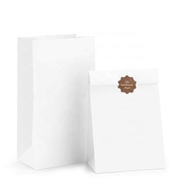 Sac en papier cadeau avec Logo imprimé sur mesure, emballage de bijoux, sac en papier Kraft pour Shopping