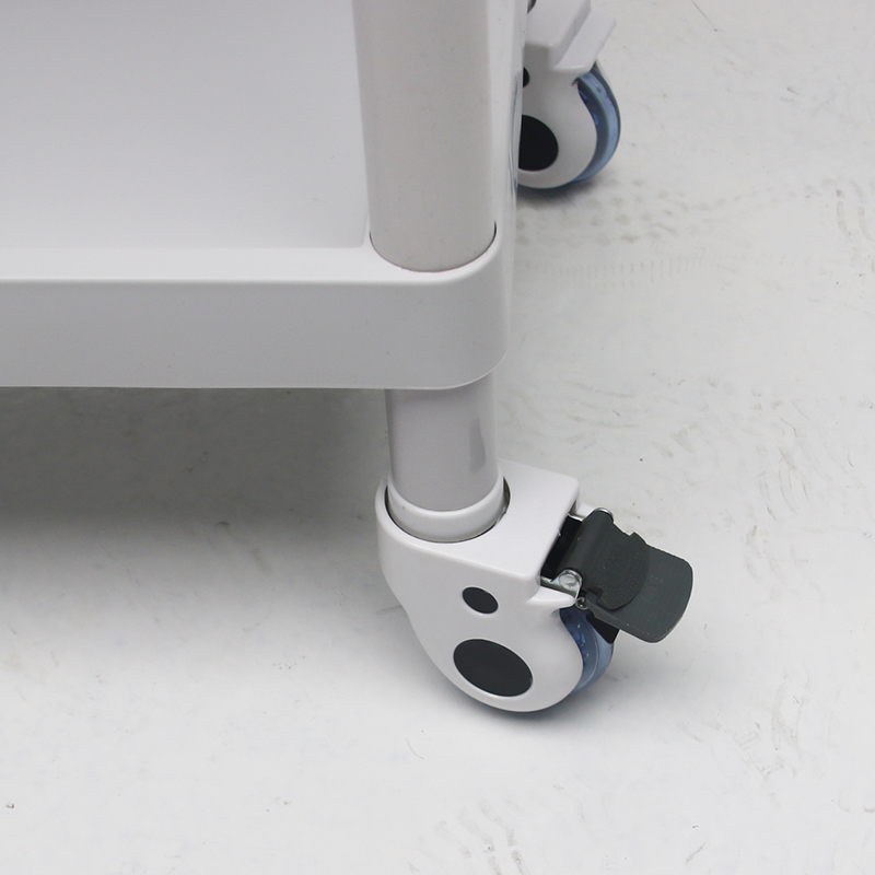 MN-101E Hospital ABS Plastic Instrument Cart Medical Equipment Trolley for Delivery