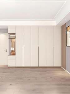 Armoire en bois sur mesure à prix d'usine, best-seller, avec portes en verre pour le rangement de la chambre à coucher - Product Image 3