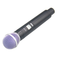 Microphone dynamique portable GLXD4 Beta58a pour voix humaine, micro sans fil Beta58a, vente chaude GLXD4