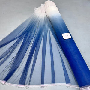 تول أومبري بلون أرجواني دخاني مع براق, من التول بلونين حسب الطلب - Product Image 4