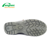 AEGISEC Chaussures de sécurité homme, couleur personnalisée, cuir de vache, embout en acier, antidérapantes, bottes de travail de sécurité industrielles