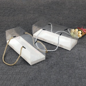 Boîtes à gâteaux portables en gros, emballage biodégradable, qualité alimentaire, petites boîtes à gâteaux - Product Image 3