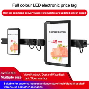 All'ingrosso Pop Display telaio porta cartellino del prezzo regolabile in plastica porta segni Clip A4 A5 <span class=keywords><strong>A6</strong></span> prezzo Stand per pubblicità Smart Esl - Product Image 5