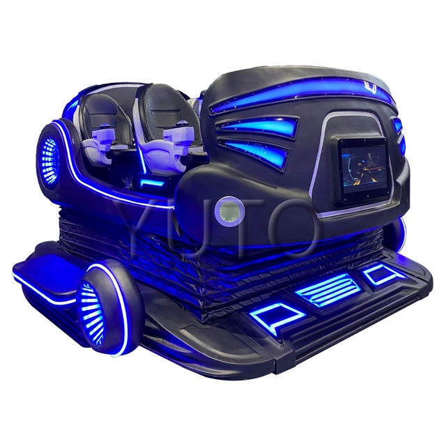 Theme Park Family Six-seat VR Cinema VR Storm Arcade Game Machine Roller coaster VR Simulator in Stock for Sale