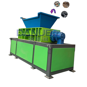 เครื่องทำลายพลาสติกสองเพลายางยางรถสำหรับโรงงานรีไซเคิล - Product Image 1