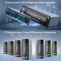 Reproductores De MP3 Para Corro Panneau Détachable 2 USB Téléphone Charge Rapide Voiture Lecteur MP3 Stéréo Pour Voiture