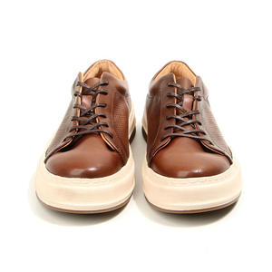Chaussures pour hommes en cuir véritable vintage de haute qualité, imperméables, légères, respirantes, pour le bureau, la carrière, le sport, les loisirs, les sorties - Product Image 3