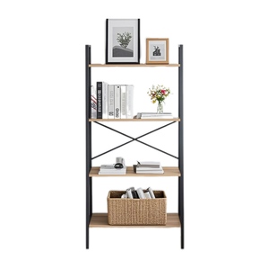 Lemari Pakaian Modern GUOGE Metal 4 Rak, Hemat Tempat, Penyimpanan Multilayer untuk Rumah dan Kantor - Product Image 6