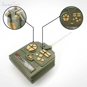 รถบังคับวิทยุรุ่น T90 ของรัสเซีย ขนาด 1:18  ควบคุมด้วยรีโมท <span class=keywords><strong>2</strong></span>.4GHz พร้อมเสียง แสง และระบบต่อสู้ด้วยอินฟราเรด - Product Image 3