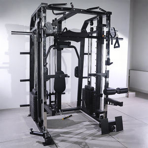 Máquina de Gimnasio Multifuncional para el Hogar, con Sistema de Pesas, Crossover de Cables, Power Rack, Máquina Smith - Product Image 1