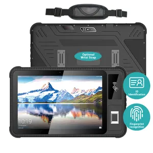 8 Inch 4g Lte Gps Nfc Fingerprint Ip65 Face Biometric Touch Screen Pc 4gb Ram 64gb Ssd Android 11.0 Industrial Rugged Tablet