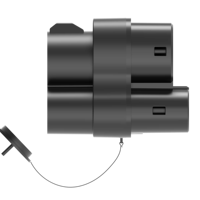 CCS1 vers CCS2 AC + DC CCS Combo1 EV Adaptateur de chargeur jusqu'à 250A DC 1000V Connecteur de charge rapide