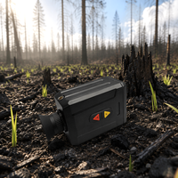 Télémètre laser portatif de haute qualité, portée de 10 km, haute précision, étanche, grossissement 7x, laser de chasse