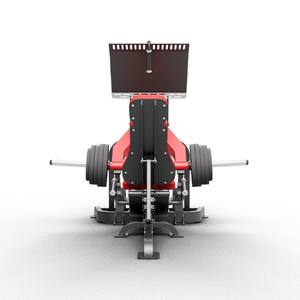 เครื่องกดขาแบบวางแผ่นน้ำหนัก QLI รุ่น QLP045 สำหรับใช้งานเชิงพาณิชย์ มุม 45 องศา โครงสร้างโลหะ สีตามสั่ง ปลอดภัย - Product Image 2