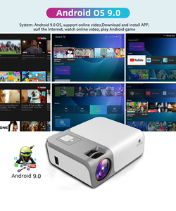 Cheerlux <span class=keywords><strong>Wifi</strong></span> Android Movie chiếu Full HD 1080P hỗ trợ IOS Android điện thoại thông minh máy tính - Product Image 3