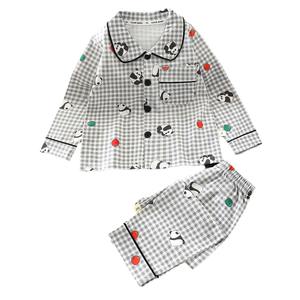 Pijamas y Ropa de Estar de Franela de Algodón con Dibujos Animados para Niños (Infantes, Niños Pequeños y Adolescentes), Cálidos, Transpirables y Cómodos para Otoño - Product Image 6