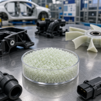 Granulés de Nylon 6 renforcé de fibres de verre, qualité moulage par injection, haute rigidité, résistant à la chaleur, faible déformation, PA6 GF50
