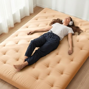Colchón Japonés Enrollable de Algodón de 2.5 Pulgadas, Futón Plegable para Dormir - Product Image 3