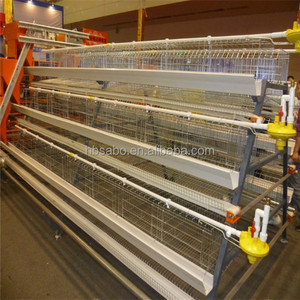 Chăn Nuôi Thiết Bị Một Loại Một Tier 96 Chick Hen Chăn Nuôi Lồng Gia Cầm Trang Trại Hai Lớp Gà Lồng - Product Image 1