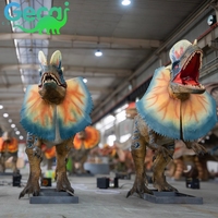 Modèle de dinosaure de grande taille pour parc d'attractions, dinosaures animatroniques 3D, fabricants de dinosaures animatroniques sur mesure